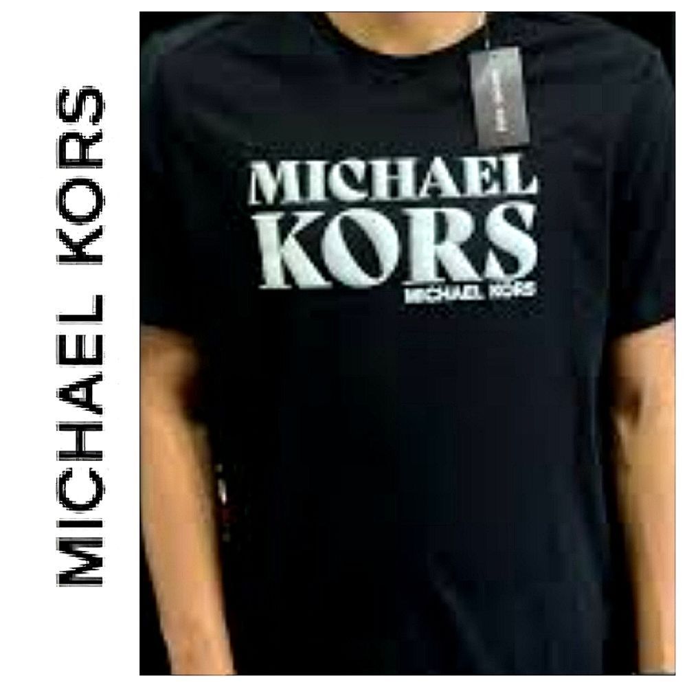 Michael Kors Bold Logo S/S Crewneck T-Shirt‎